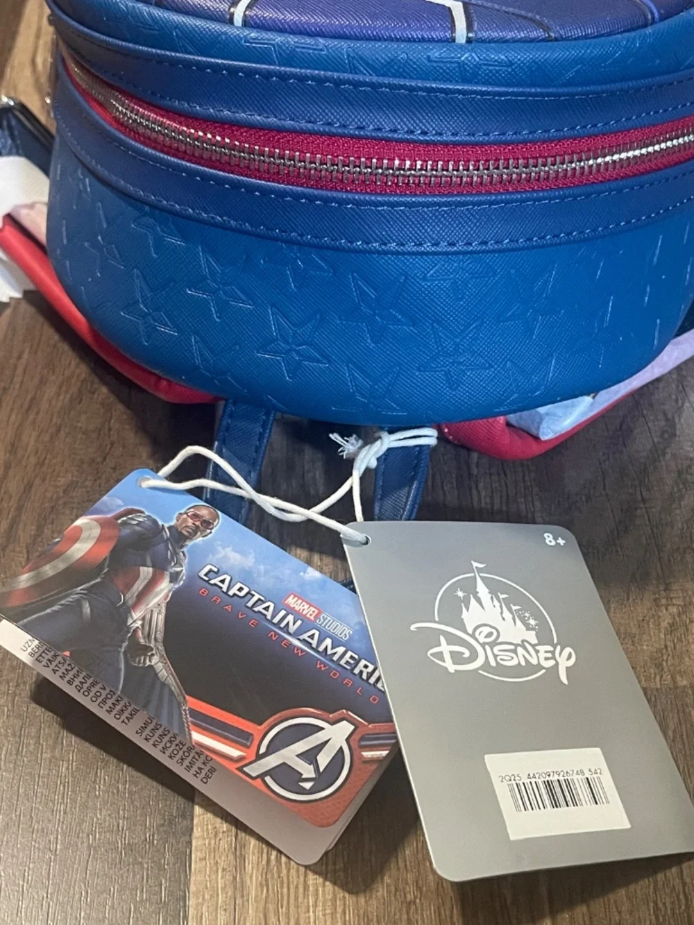Marvel Disney Captain America Brave New World mini backpack